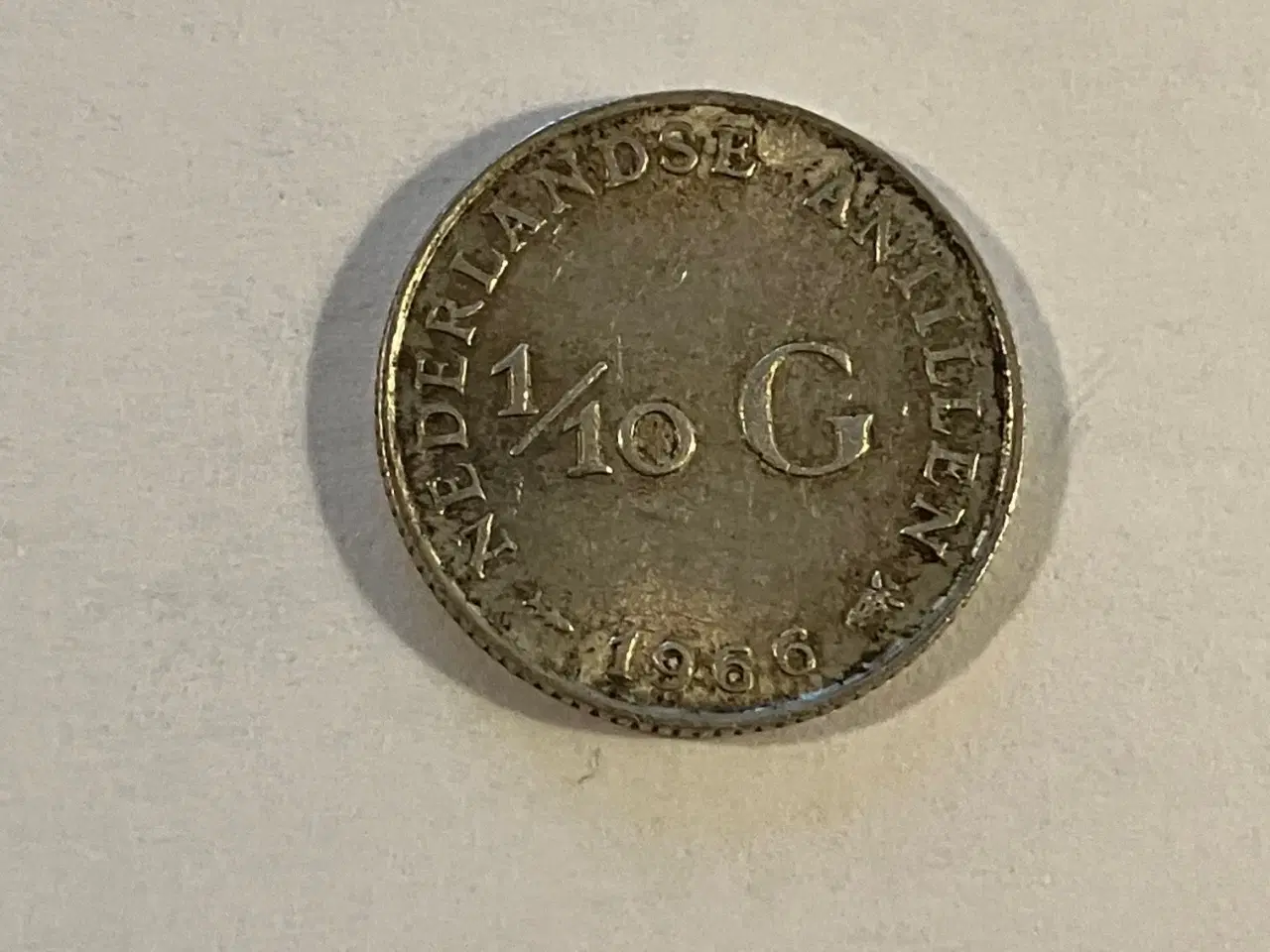 Billede 1 - 1/10 G Netherlands Antilles 1966