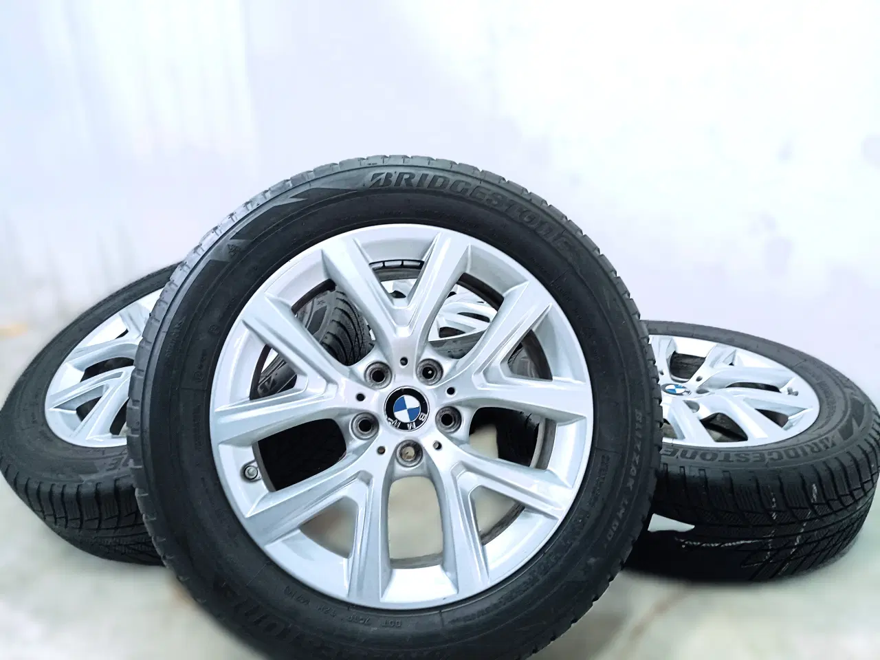 Billede 6 - 5x112 17" ET39 nav 66,6ø BMW vintersæt inkl.TPMS 