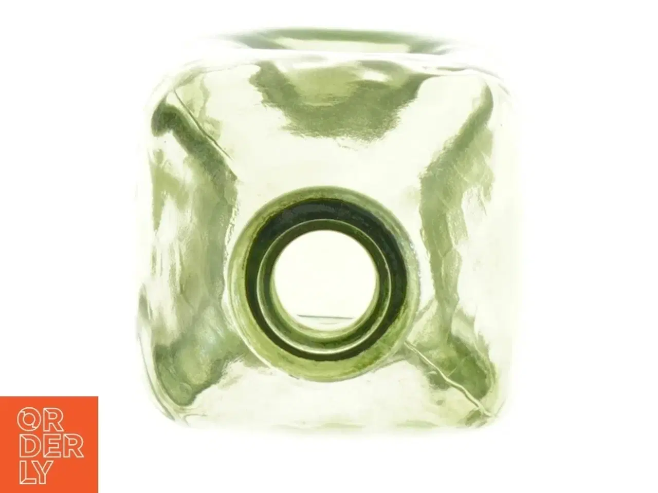 Billede 4 - Gammel grøn glasflaske (str. H 23 cm)