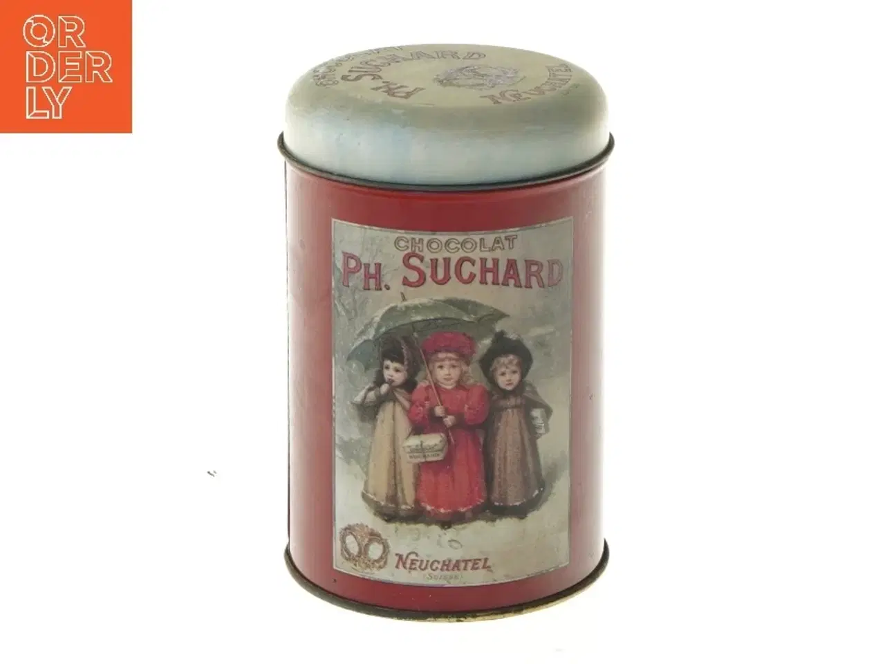 Billede 1 - Chokolade dåse fra Ph. Suchard (str. 14x9 cm)