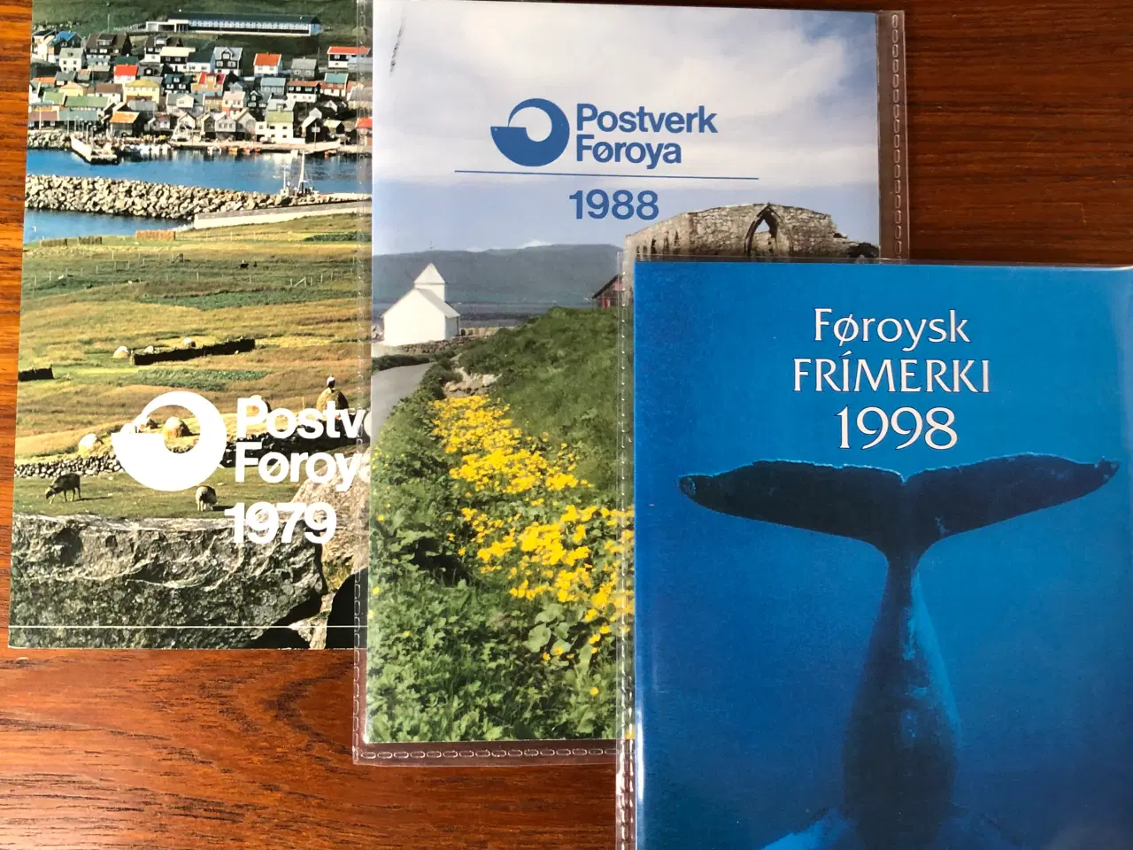Billede 1 - Frimærker Færø årsmapper 1979+1988+1998