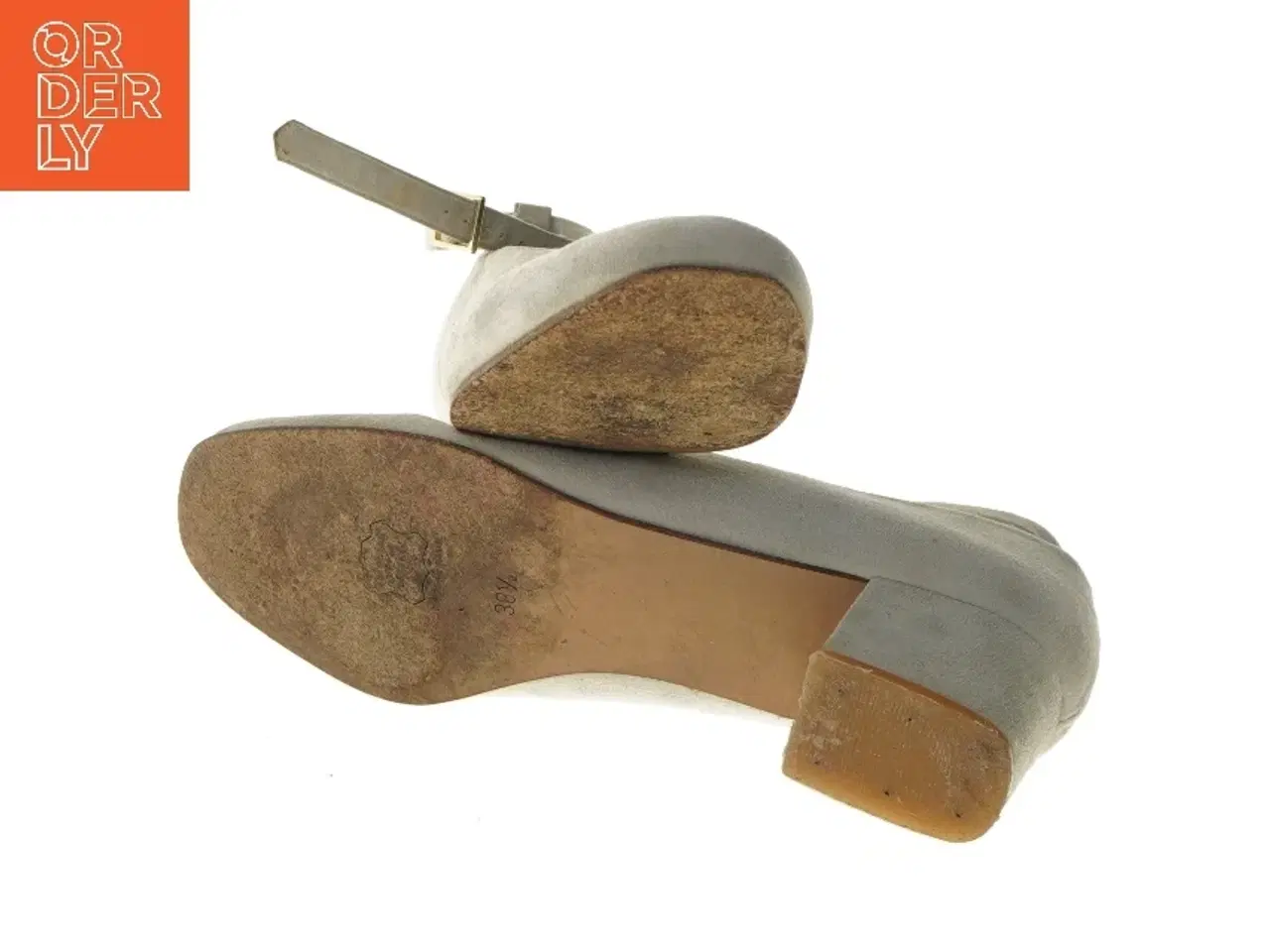 Billede 3 - Grå damesko med rem fra ONO (str. 38,5 )