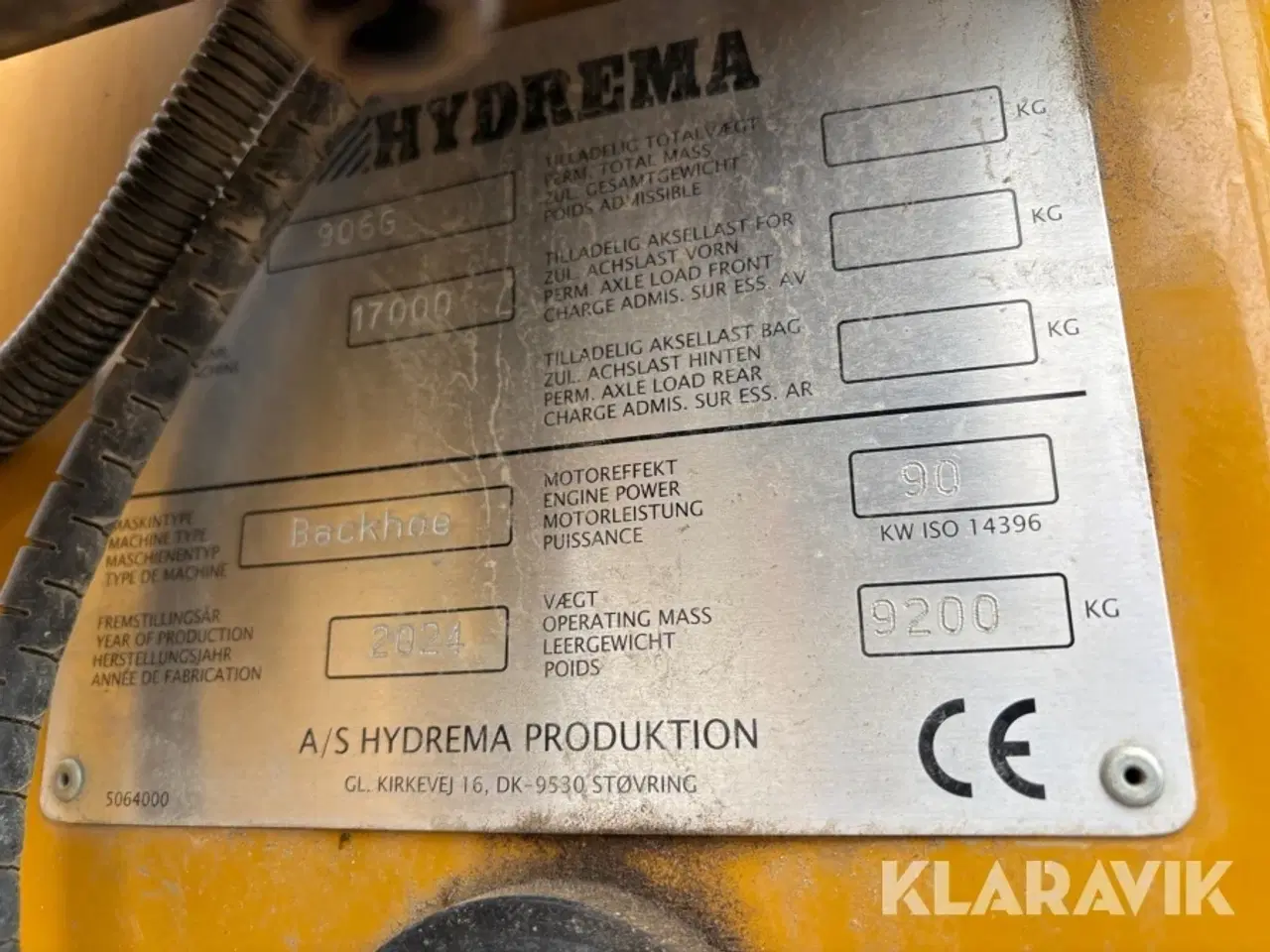 Billede 12 - Rendegraver Hydrema 906G