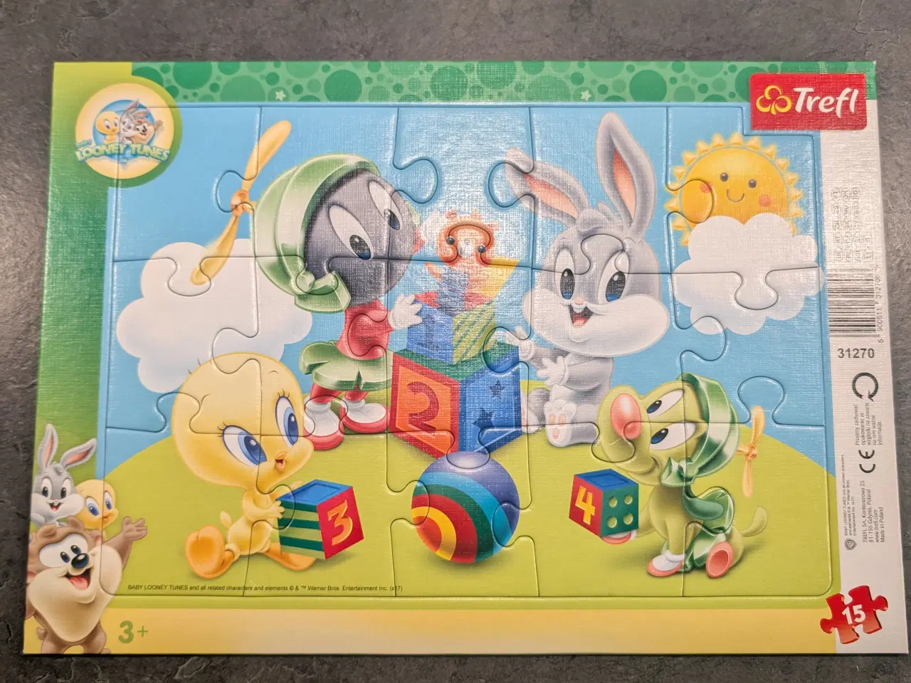 Billede 2 - Trefl børnepuslespil sæt med Peppa Pig Baby Looney