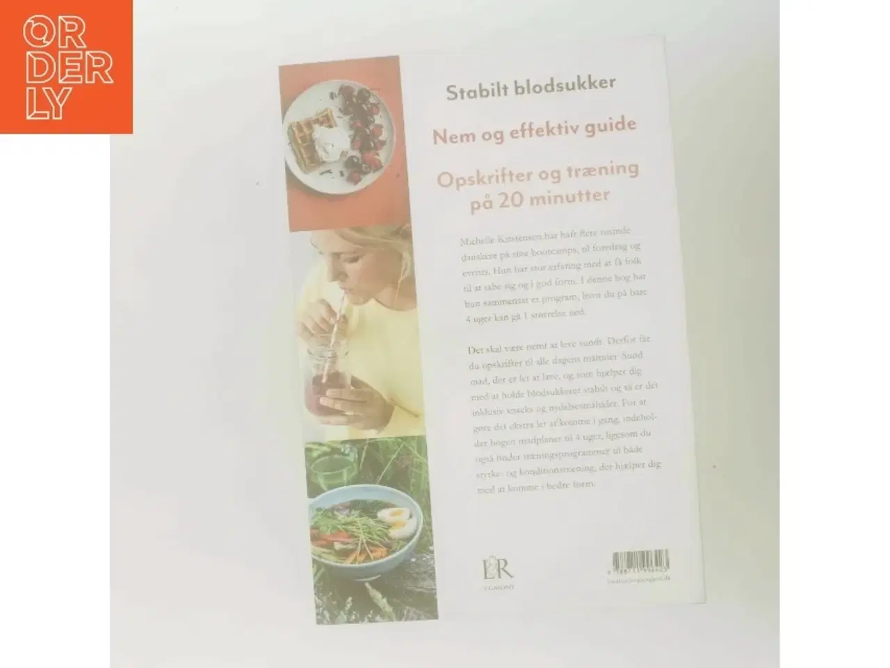Billede 3 - Mindre mavefedt, mere energi : 1 størrelse ned på 4 uger af Michelle Kristensen (Bog)