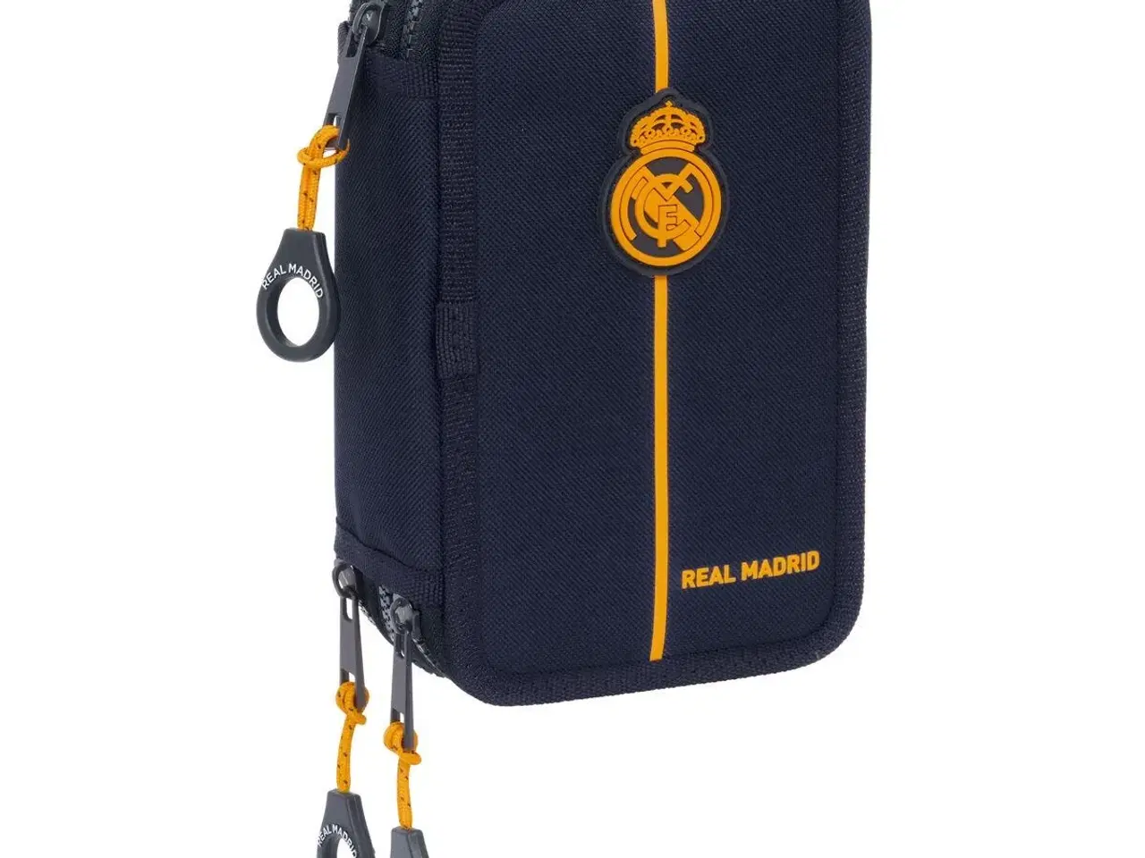 Billede 1 - Tredobbelt Penalhus Real Madrid C.F. 2nd Kit 24/25 Marineblå 12.5 x 20.5 x 6 cm 42 Dele