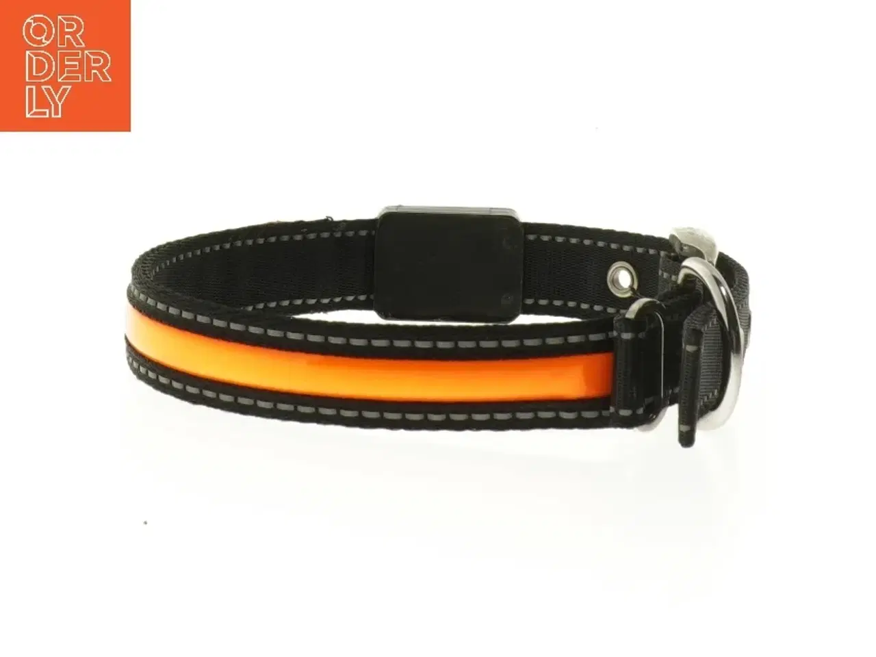 Billede 3 - Hundehalsbånd med LED-lys fra Dogman (str. 57 cm)