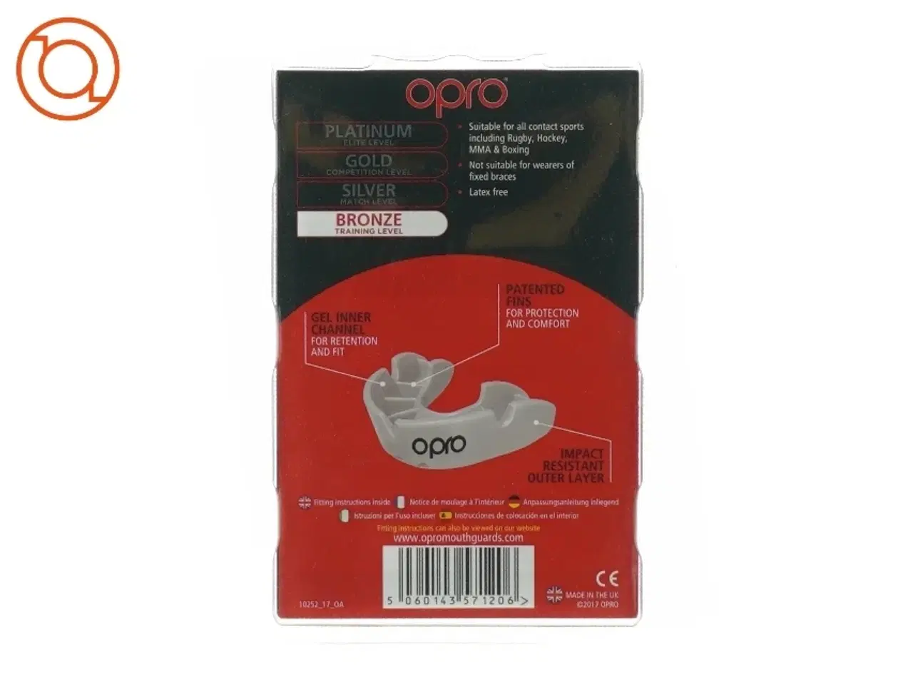 Billede 2 - Brons youth Mouthguard fra Opro