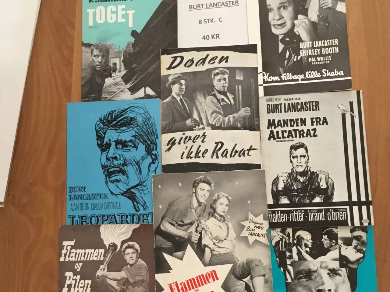 Billede 4 - Burt Lancaster 8 stk 