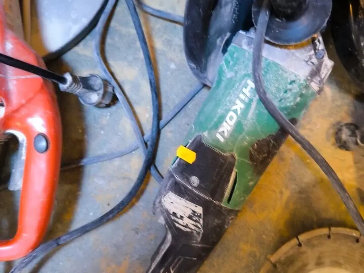 Billede 1 - Vinkelsliber/betonskærer HIKOKI