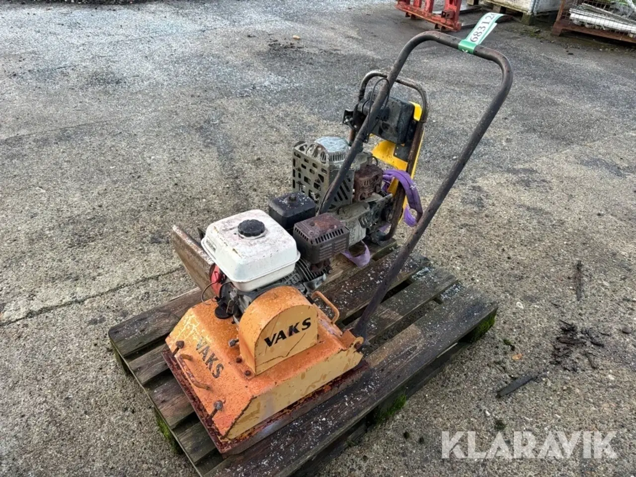Billede 1 - Pladevibrator + Jordloppe Vaks + Wacker Neuson 2 stk