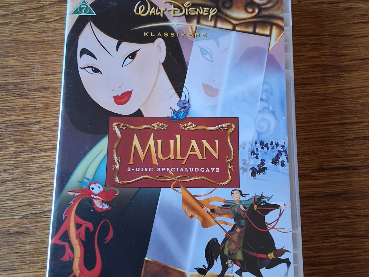 Billede 1 - WALT DISNEY: MULAN.  DVD-tegnefilm. 