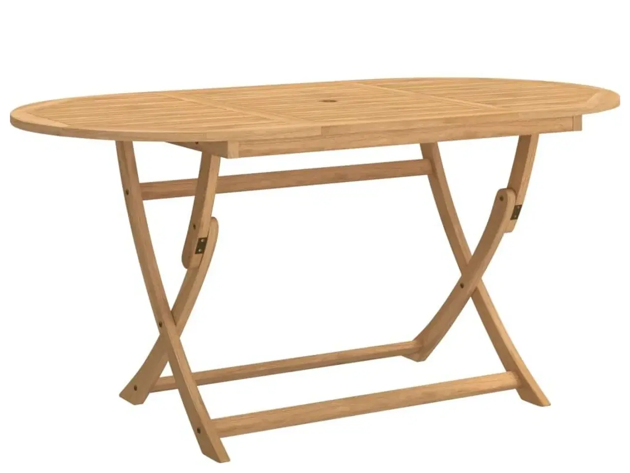 Billede 2 - Foldbart havebord 160x85x75 cm massivt akacietræ