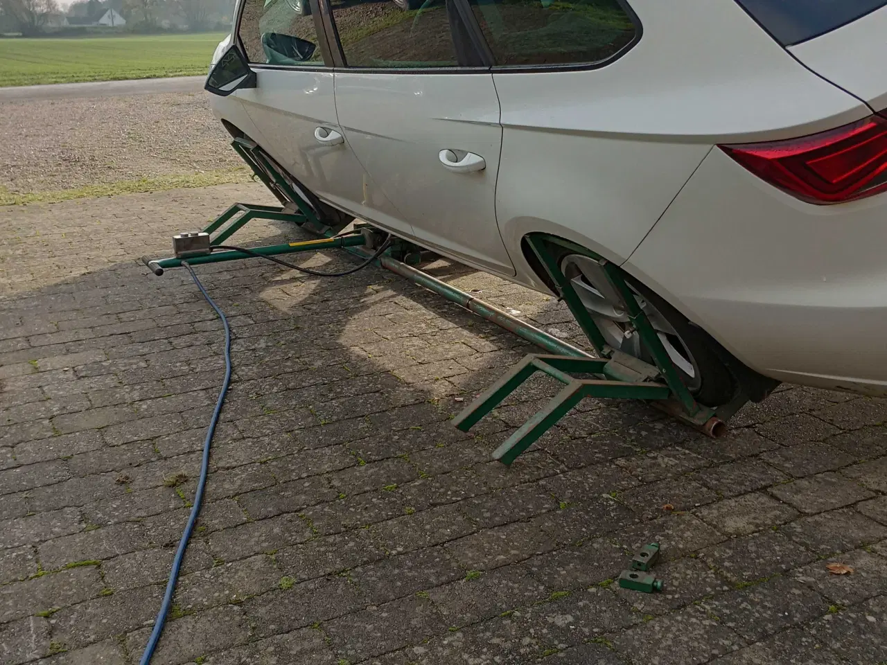 Billede 6 - Sidetipper / domkraft / lufthydraulisk