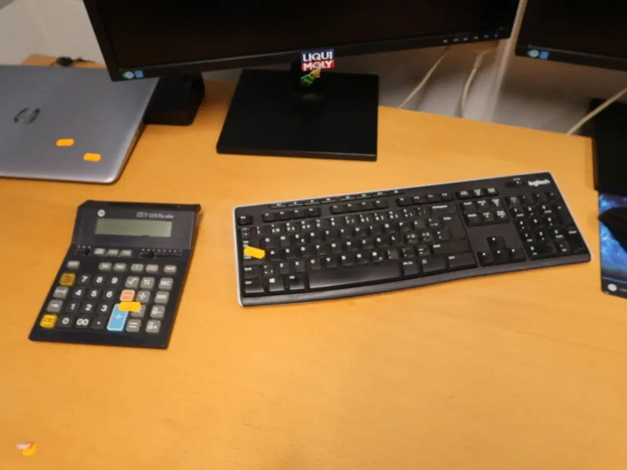 Billede 2 - 2 stk. computerskærme SAMSUNG S24C450, computer, tastatur, mus