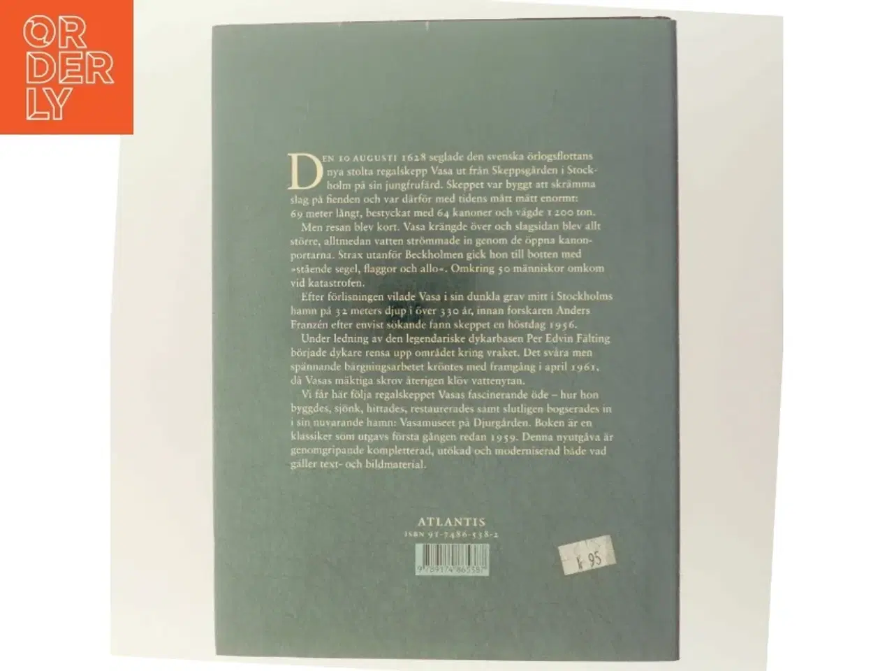 Billede 3 - Vasa : kungens skepp (Bog)