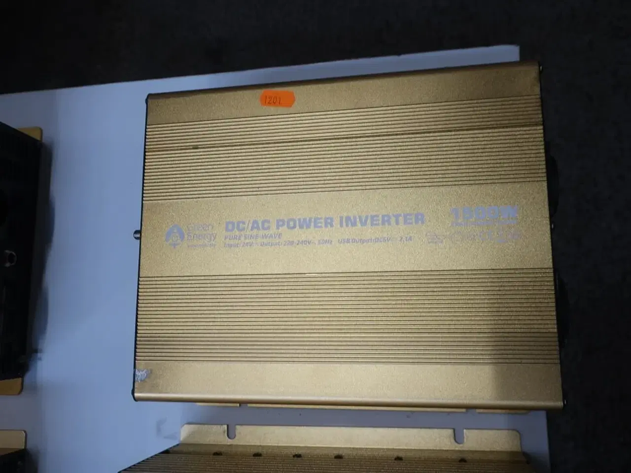 Billede 1 - Inverter GREEN ENERGY Pure Sine Wave DC/AC Power 1500W