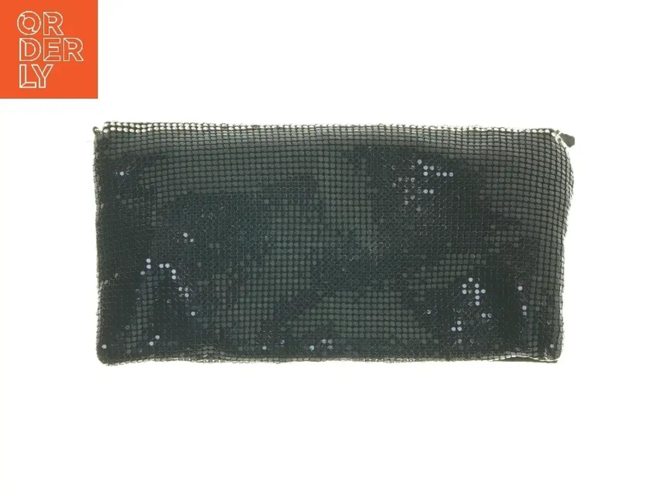 Billede 4 - Praktisk clutch taske med perler (str. 25x13 cm)