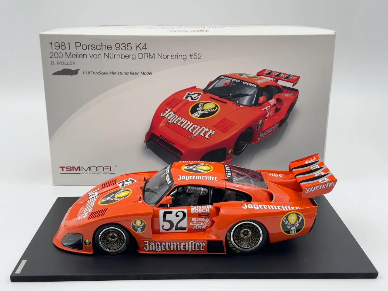 Billede 2 - 1981 Porsche 935 K4 #52 Jägermeister - 1:18