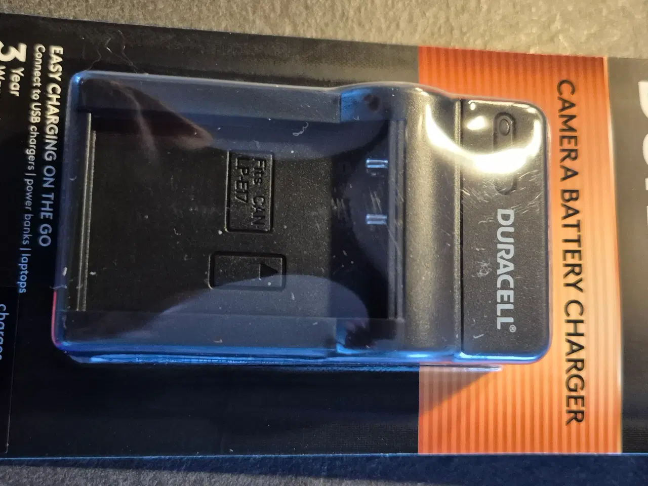 Billede 1 - Duracel batterilader Canon 