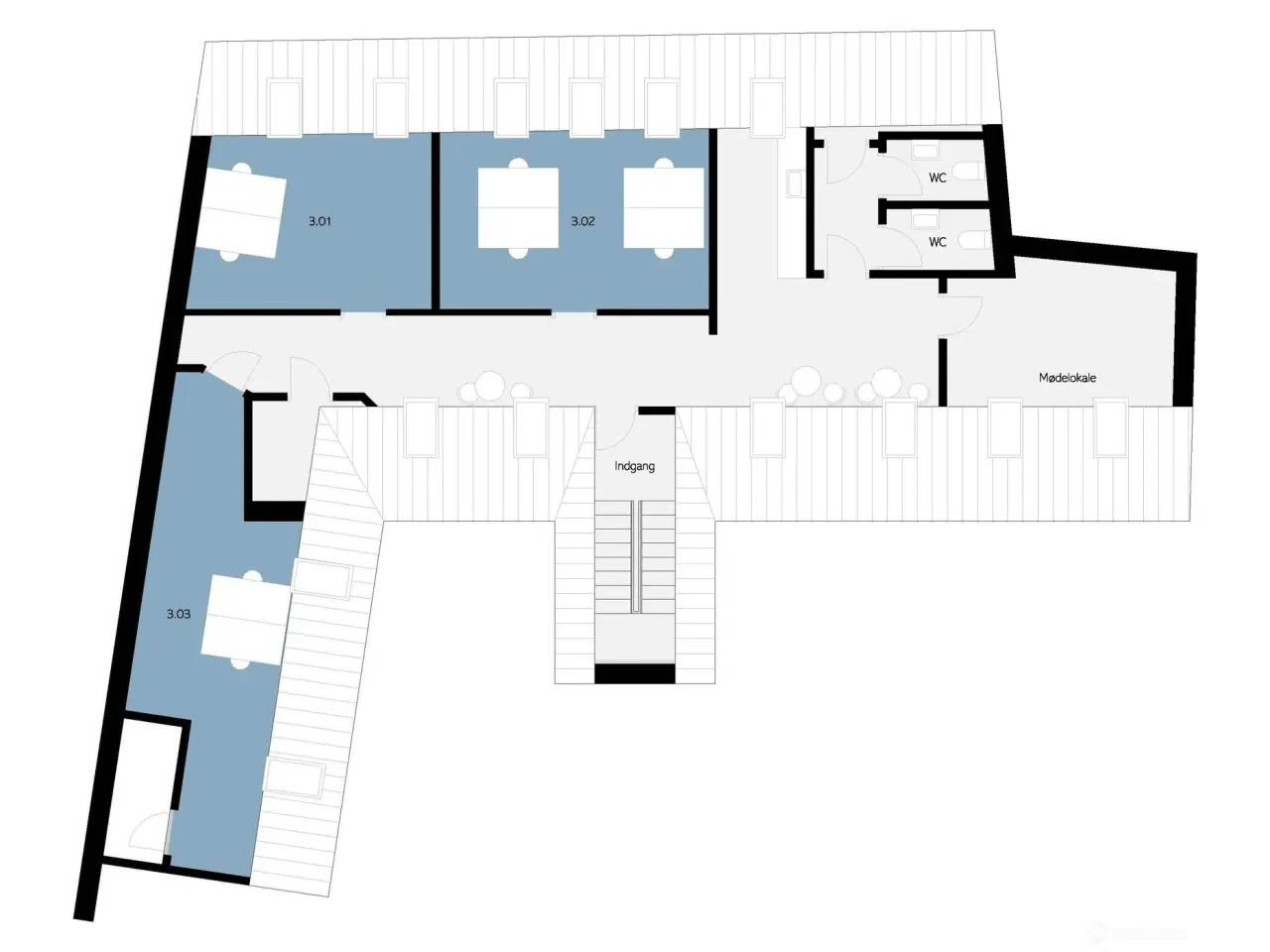Billede 12 - EasyOffice Randers, Vestergade - lokale 3.01