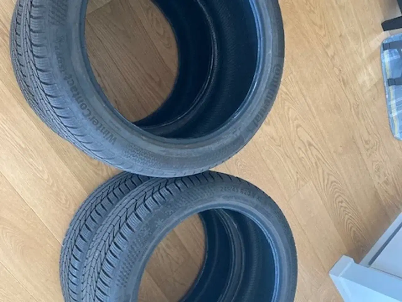 Billede 2 - 2x285/40R20 og 2x245/45R20 Vinterdæk til Taycan