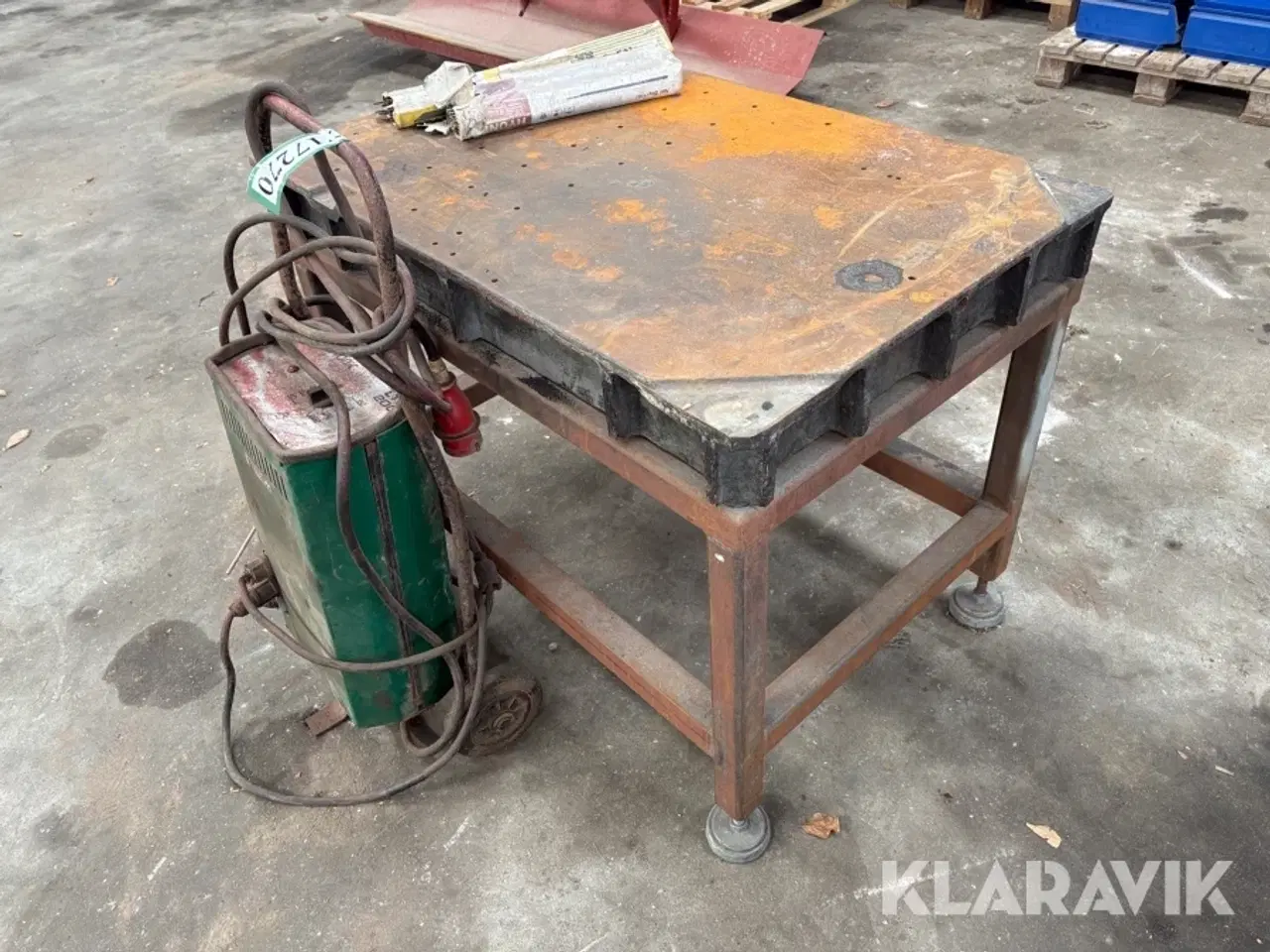 Billede 5 - Svejsemaskine, elektroder og svejsebord Migatronic LTO 200