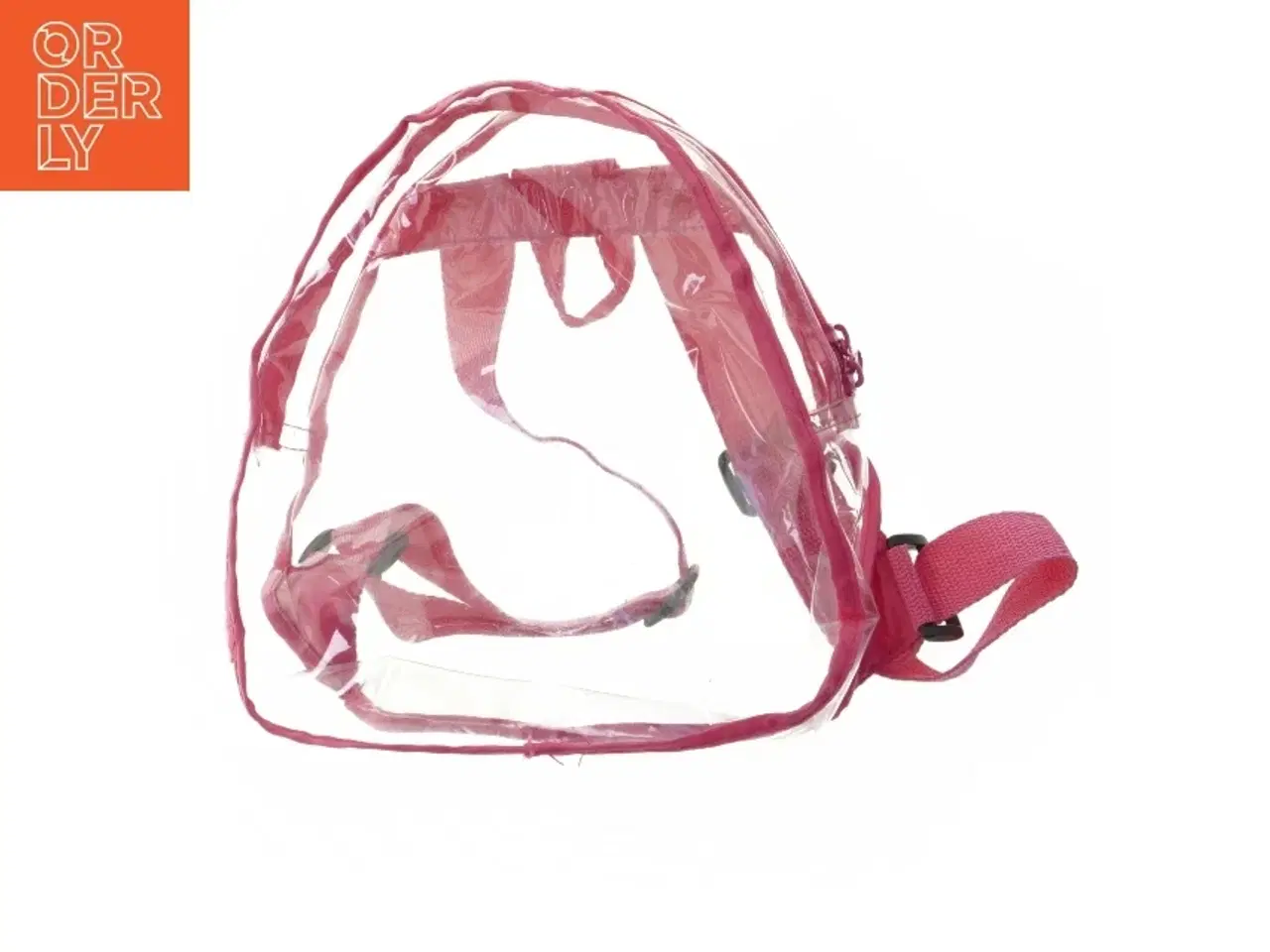 Billede 1 - Transparent rygsæk (str. 24x25 cm)