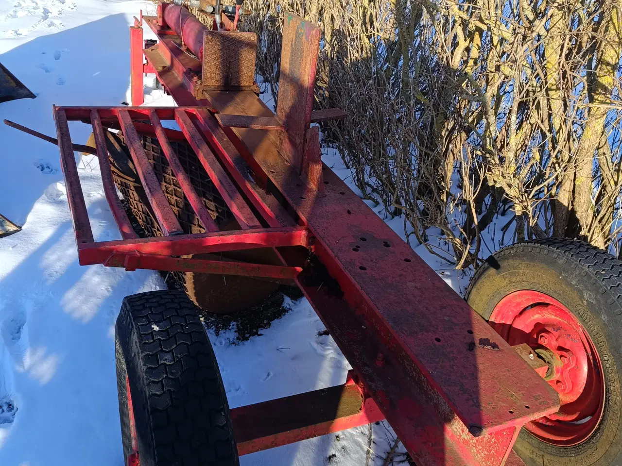 Billede 1 - Hydraulisk kraftig brændekløver