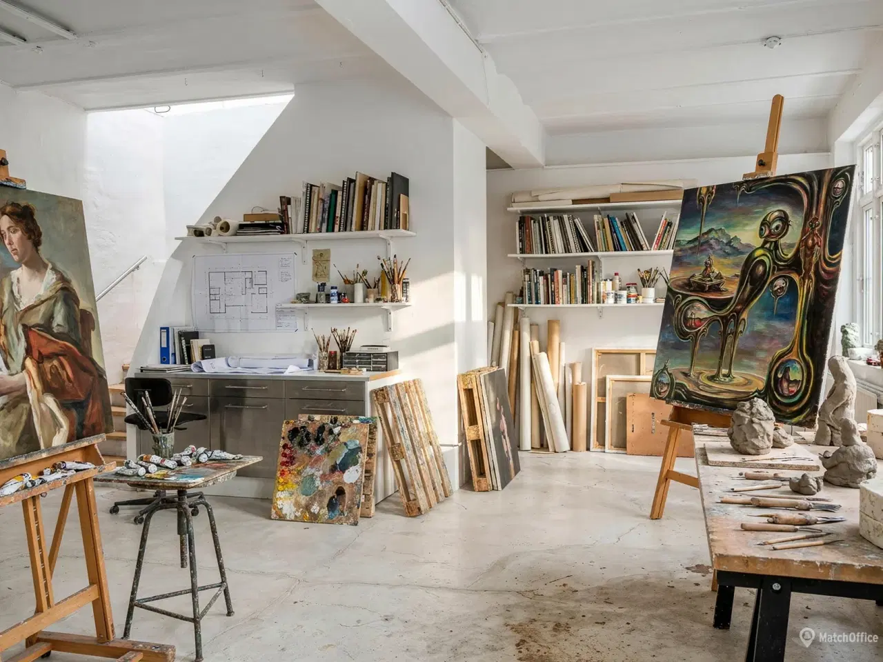 Billede 5 - Kreativt værksted / showroom i atmosfærefyldt kvarter