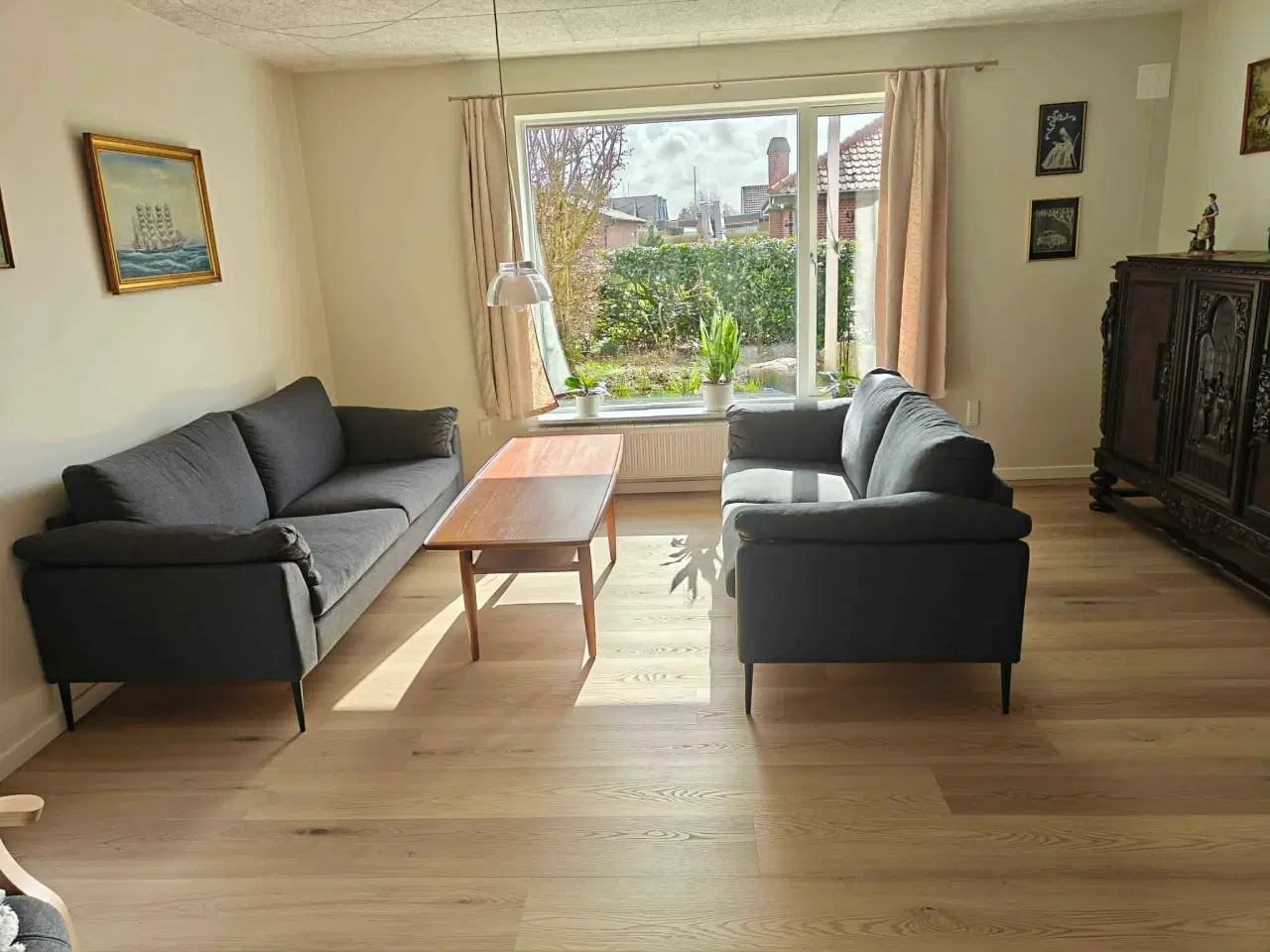 Billede 1 - 3 og 2 personers sofa og en lænestol 