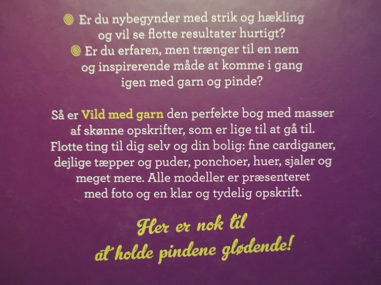 Billede 3 - vild med garn, red. af susanne ørslev, emne: hånda
