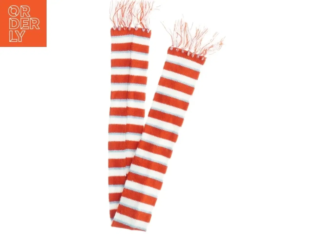 Billede 1 - Stribet halstørklæde fra Build a Bear (str. 74 cm)