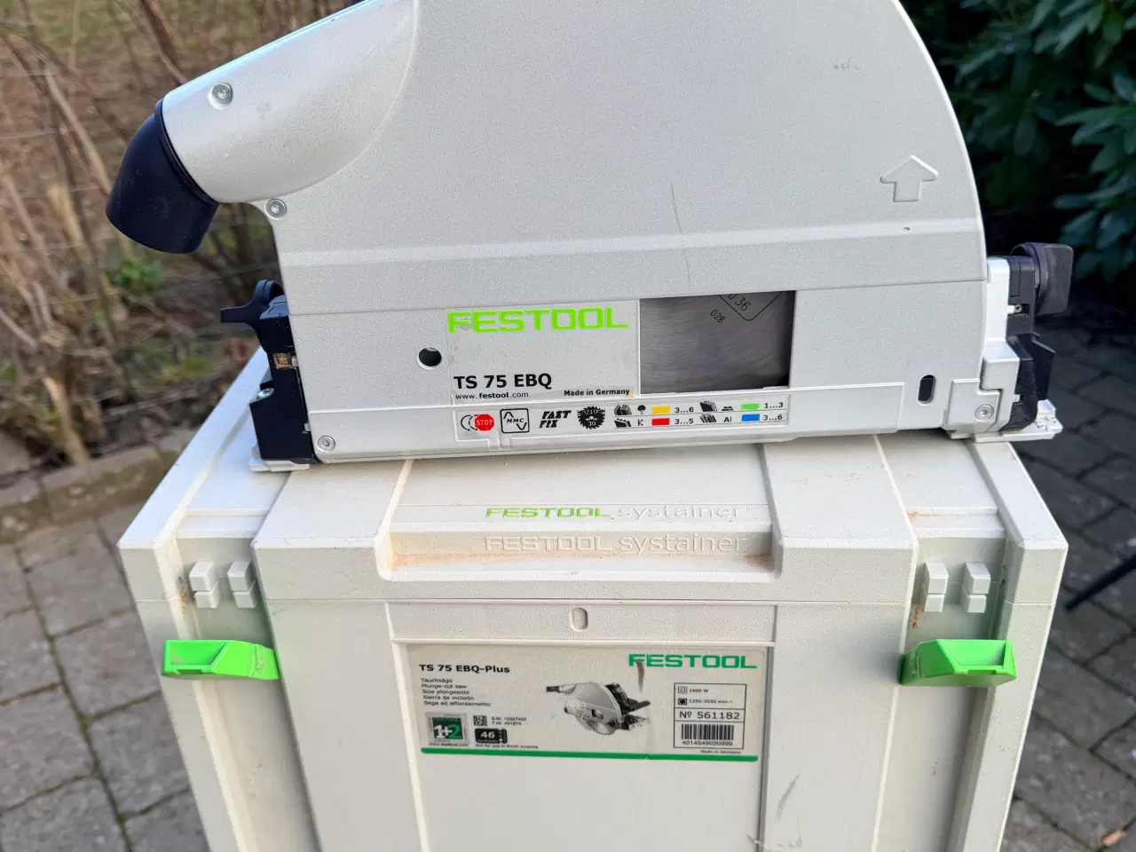 Billede 1 - Festool TS 75 EBQ Dyksav
