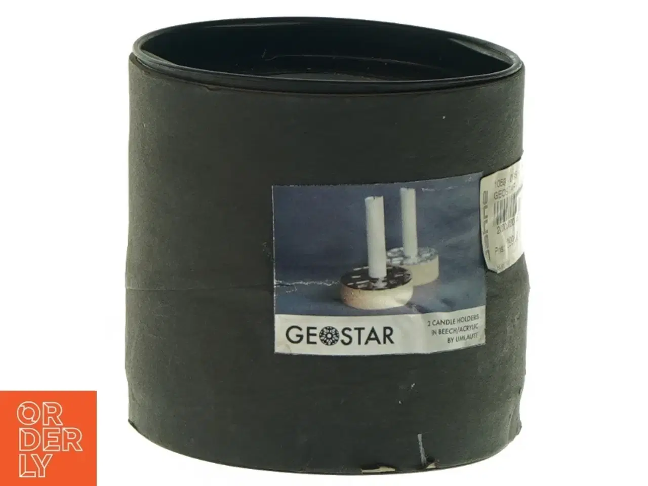 Billede 3 - Lysestager 2 stk. fra Geostar (str. 4 x 10cm)