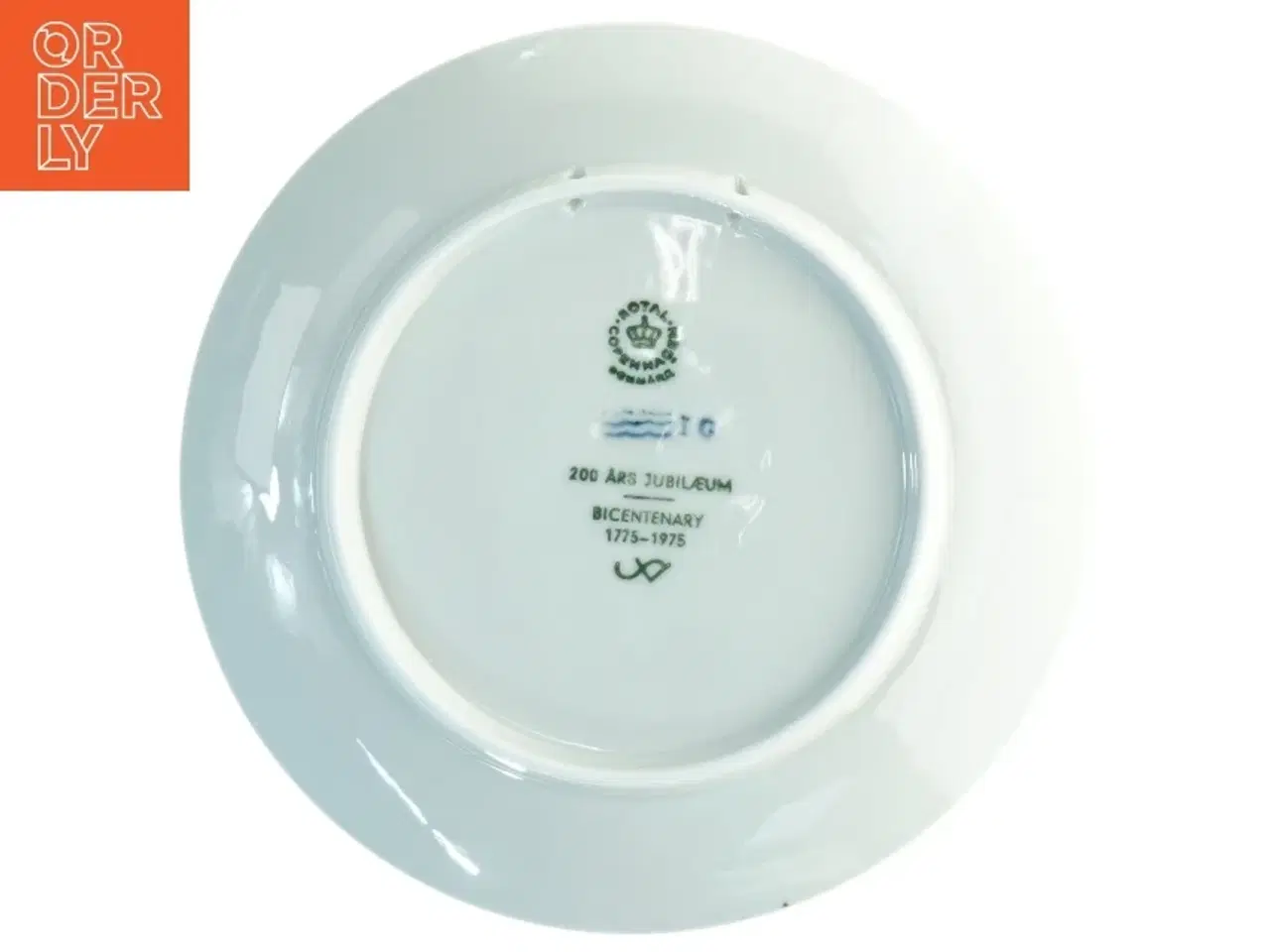 Billede 4 - Royal Copenhagen Jubilæumsplatte fra Royal Copenhagen (str. Diameter 18 cm)