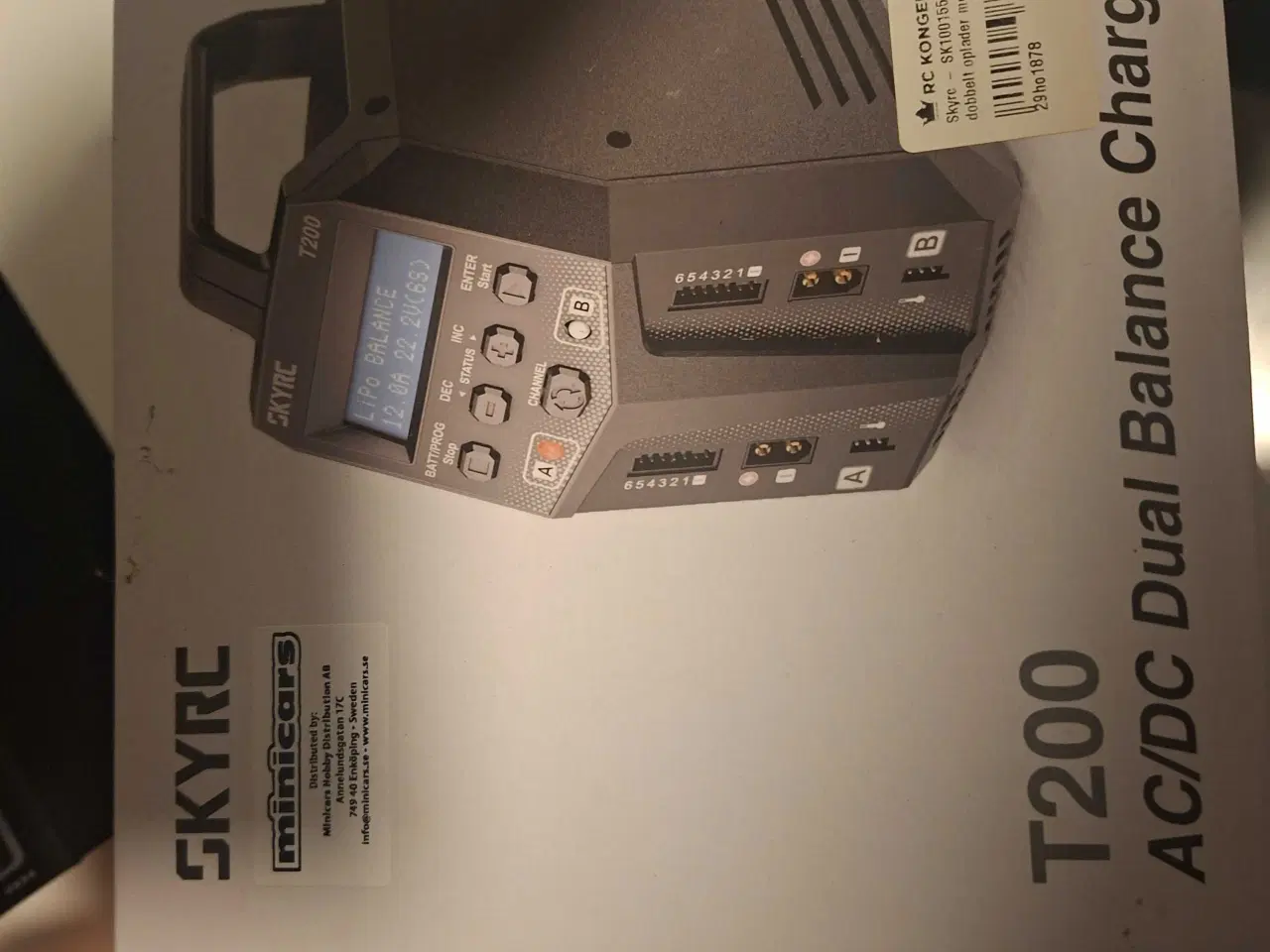 Billede 1 - Skyrc t200 lader