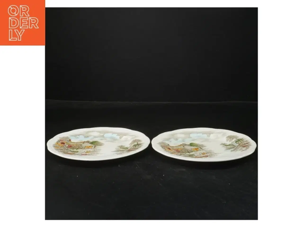 Billede 2 - Alfred Meakin Eversham tallerkener fra Alfred Meakin (str. Ø 18 cm)