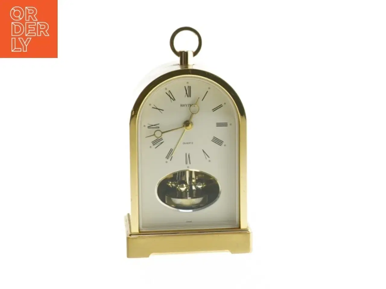Billede 1 - Messing stolpeur (str. 16 cm)