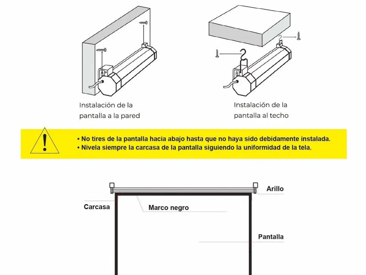 Billede 4 - Phoenix PH200 projektorlærred 112" foldbart
