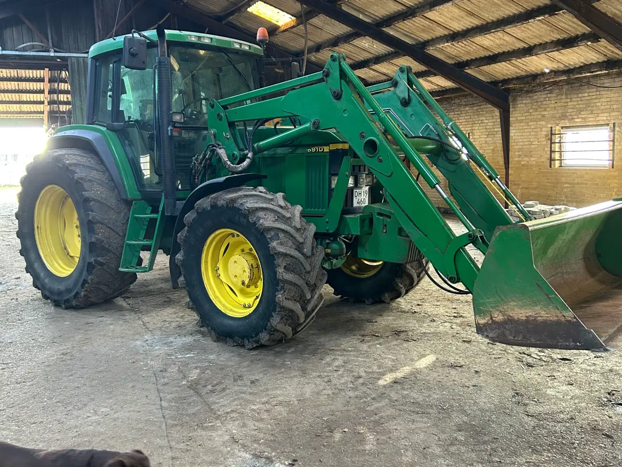 Billede 2 - John Deere 6910 med frontlæsser 