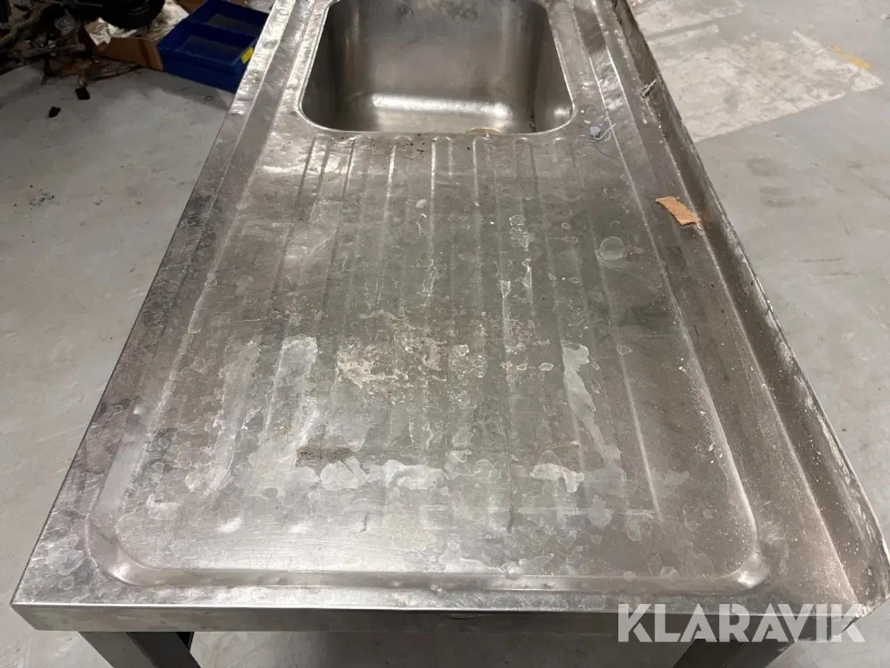 Billede 6 - Rustfri vask med armatur