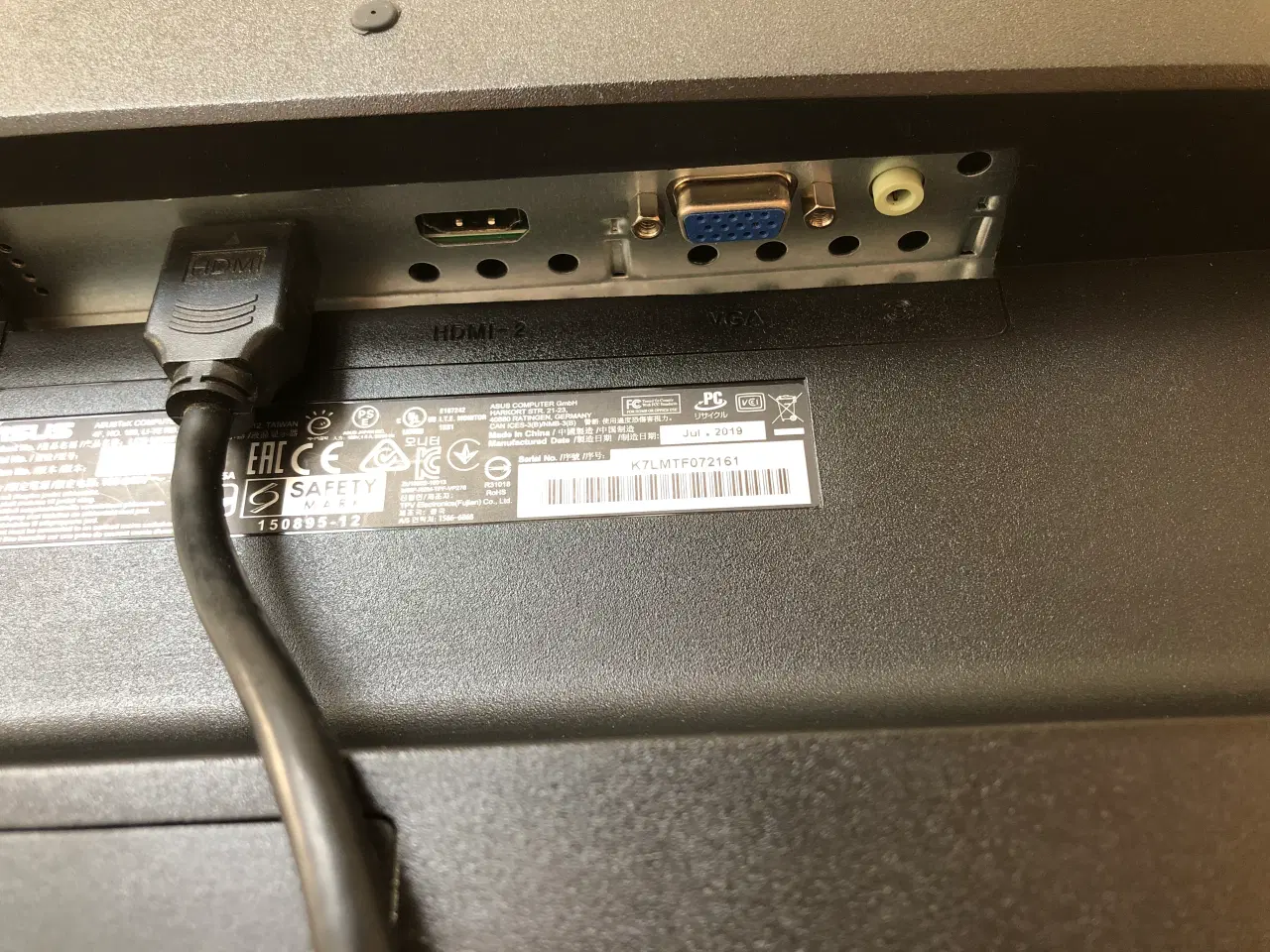 Billede 9 - Asus 27 tommer skærm model VP278H