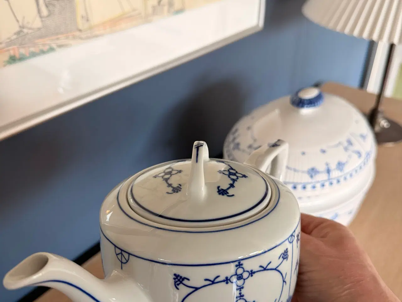 Billede 7 - Thekande/thepotte Musselmalede 