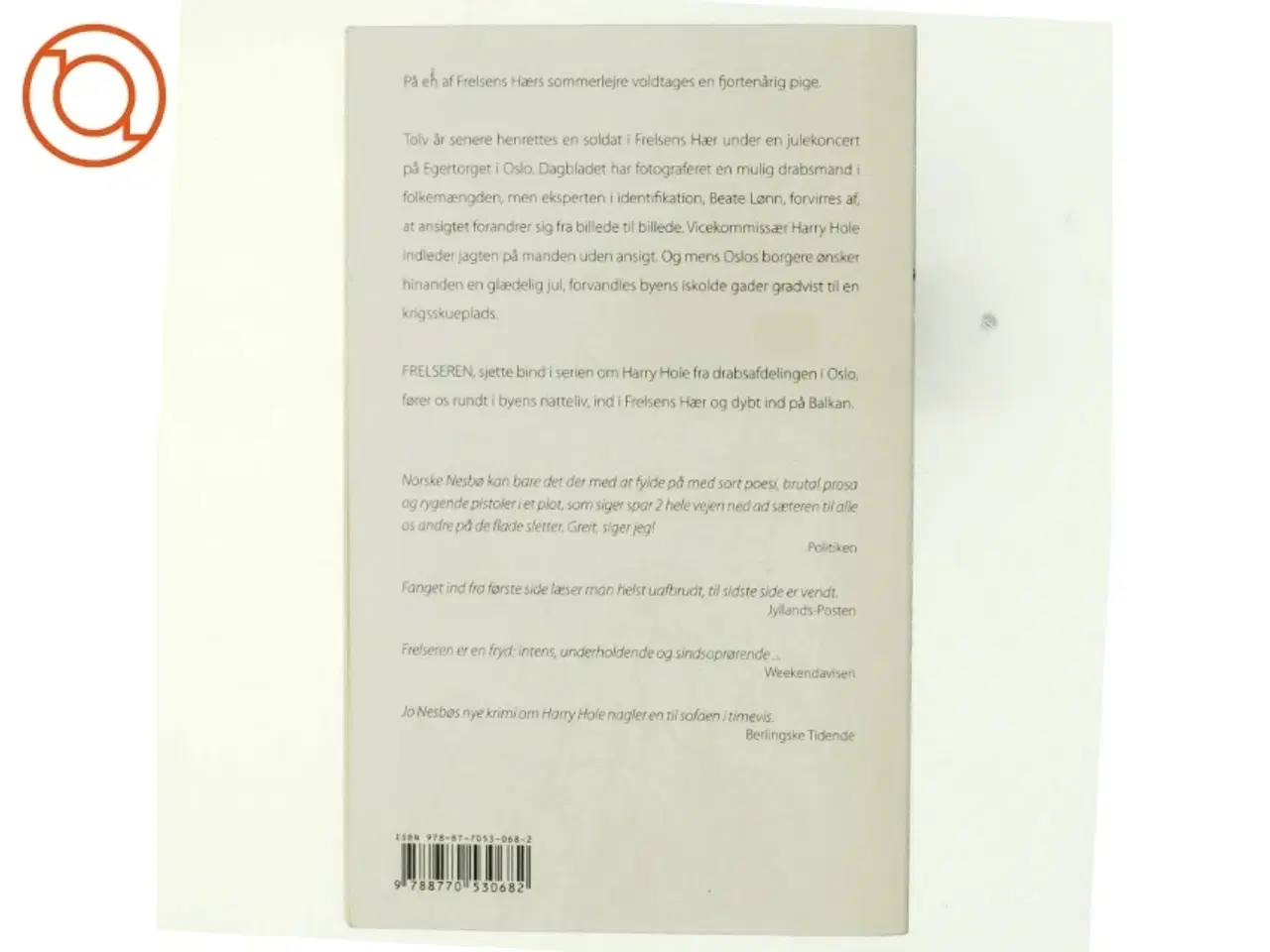 Billede 3 - Frelseren (in Danish) af Jo Nesbø&#184; (Bog)