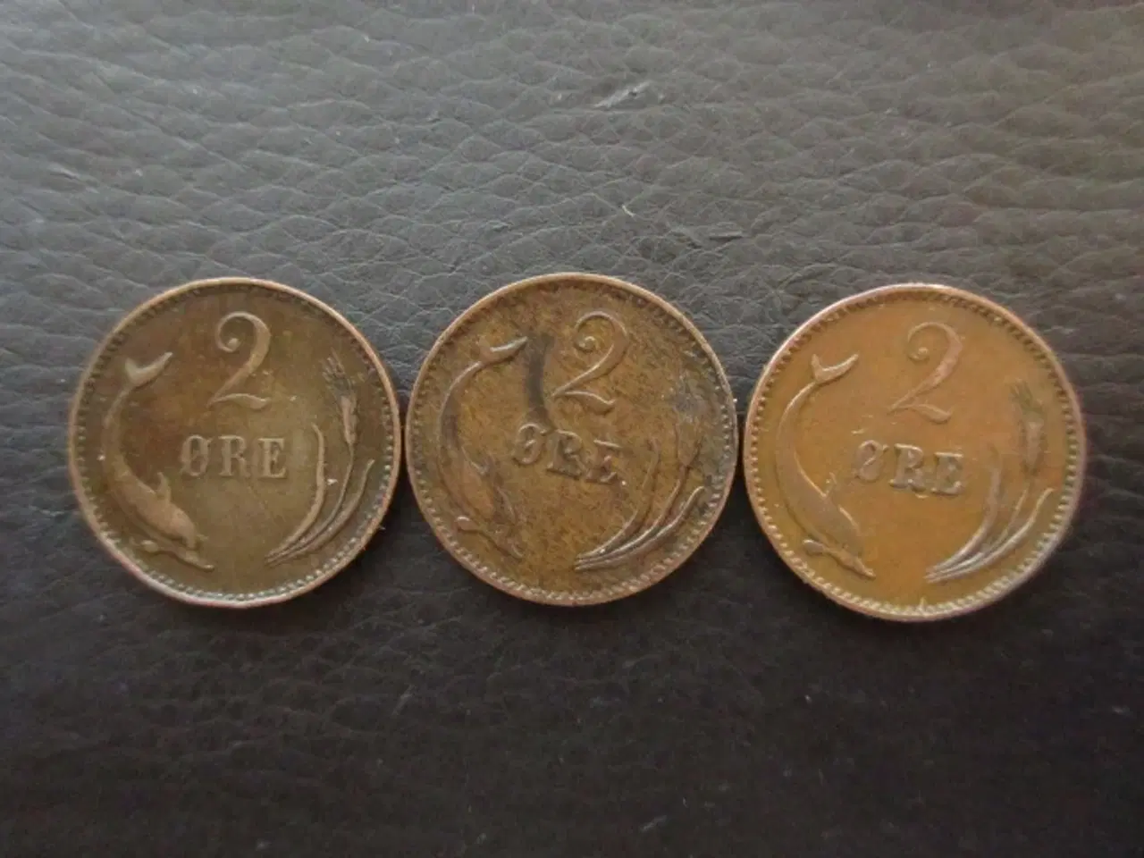 Billede 2 - 2 øre 1891, 1897 og 1902