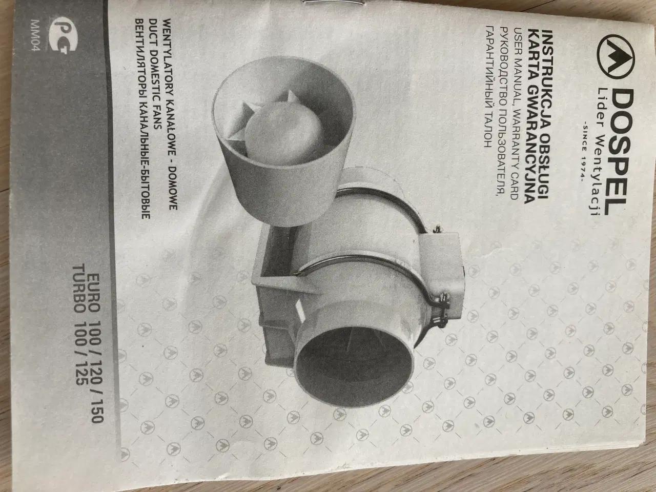 Billede 9 - Dospel Turbo ventilator med termostat og tilbehør