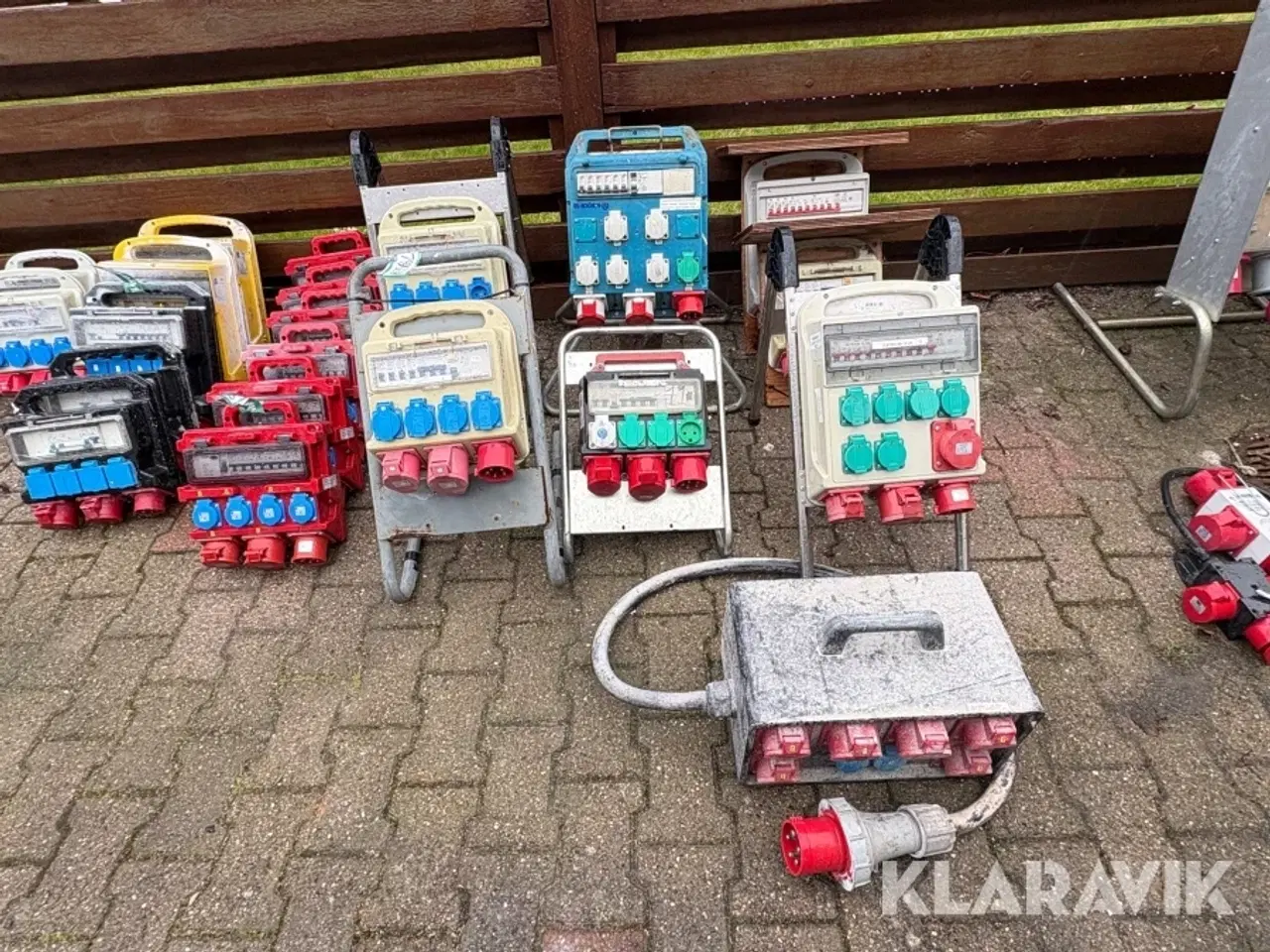 Billede 2 - Byggestrømtavler 8 styk