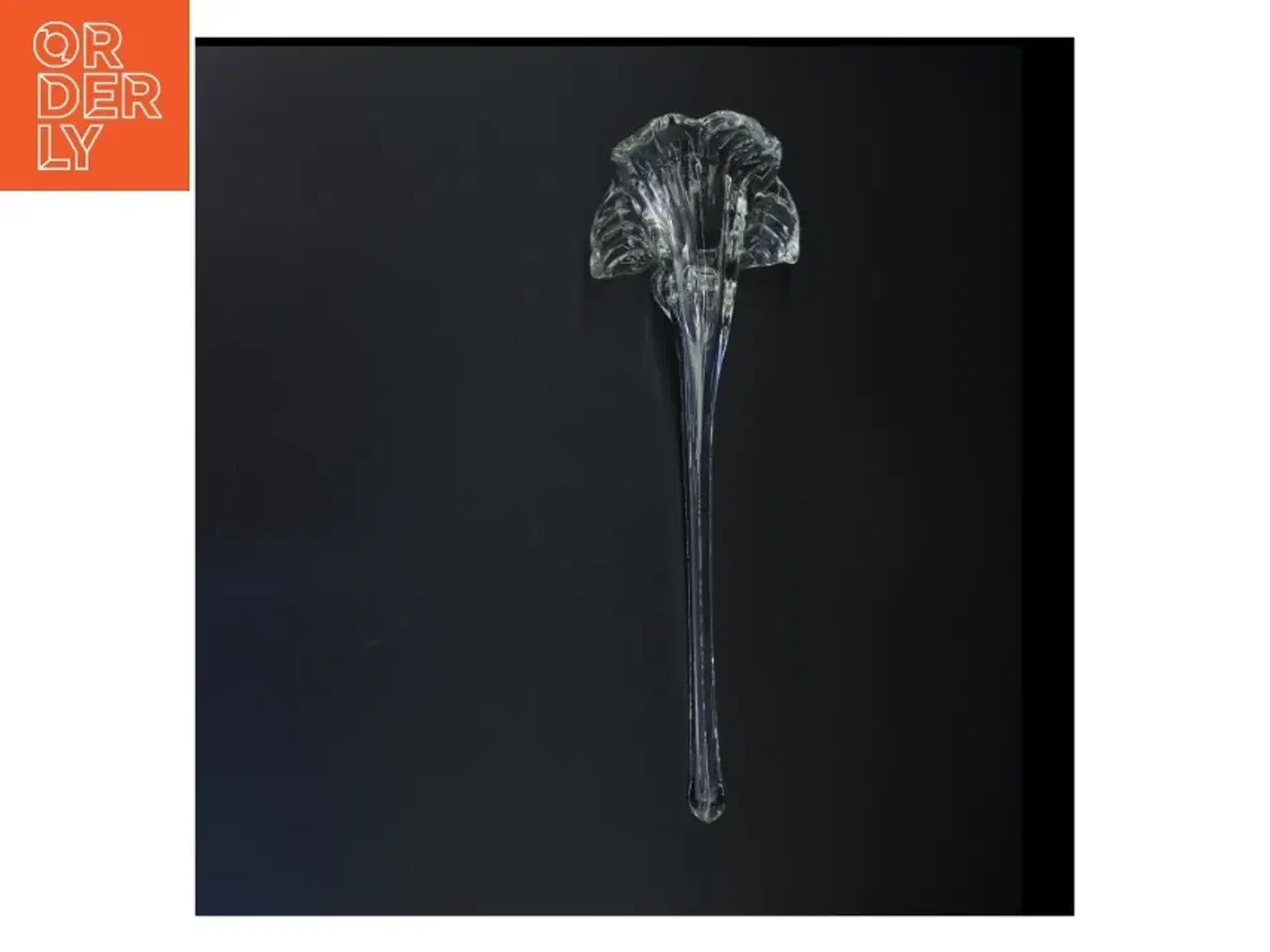 Billede 4 - Glasblomst dekoration / vase (str. 35 cm)