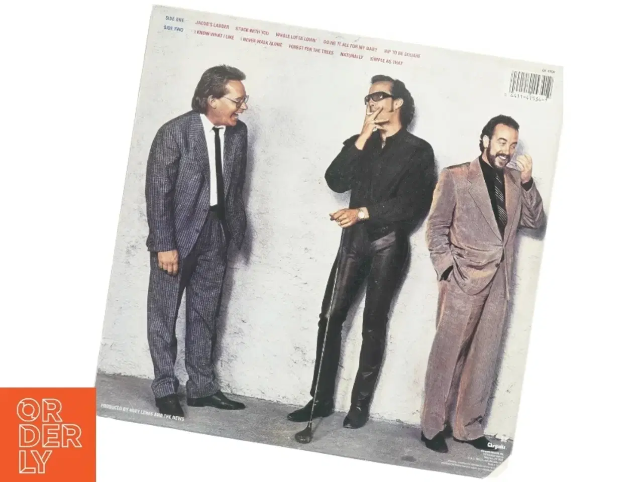 Billede 5 - Huey Lewis and The News - &#39;Fore!&#39; vinylplade fra Chrysalis Records (str. 31 x 31 cm)